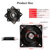 AeKeatDa 12 Inch Bar Stool Swivel Plate Replacement 360 Degree