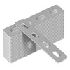 GBGS 20 Pcs 4-1/4" Adjustable Mending Plate,Slotted Flat Straight Plate,Stainless
