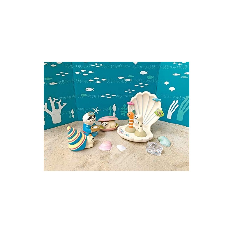 Deco Corporation ZSV-79704 Concombre Hermit Crab Cat 1.6 x 1.2