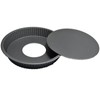 Harlams Quiche Pan 24cm, Non-Stick Tart Tin, Flan Tins with