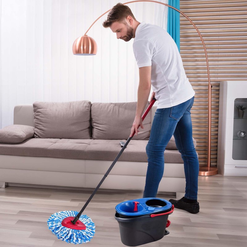 2 Pack Mop Replace Heads Compatible for OCeda, Spin Mop