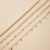 Stocking Stuffers Gifts for Women 4Pcs Star Anklet Beach Boho
