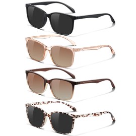 Polarized Sunglasses for Women in Classic Retro Style with UV400 Protection for Driving and Hiking
