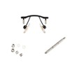 Rimless Glasses Nose Bridge Eyeglass Pads Piece Screw Nut and