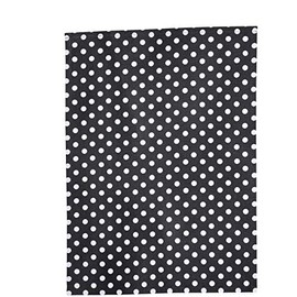 Dexam - Polka Dot Tea Towel, Slate Grey, 100% Cotton, Absorbent Kitchen Towel, Machine Washable, 50 x 70cm