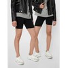 VERO MODA Women's Shorts Set (2 Pack), Black/Pack: black.