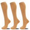 fenglaoda Compression Socks for Women Men 3 Pairs Graduated Compression