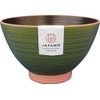 Ishida JAPAMO Soup Bowl, Moss Color, Made in Japan, 4.7