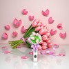 Flower Retractable Badge Reel, Colorful Flower ID Badge Holder, Name