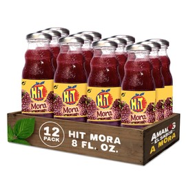 Hit Blackberry juice 8 fl oz | 237ml glass x 12 units
