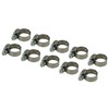 SK11 B08-16SS10 8-16mm Hose Band Semi Stainless Steel 10 Pcs