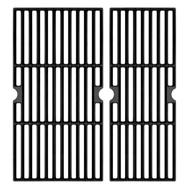 GGC 18" Grill Grates Replacement for Charbroil Performance 2 Burner 463625217, 463673517, 463673617, 463673017, 463673519P1, 2 PCS 18 x 15.75 Cast Iron Grates for Char-Broil