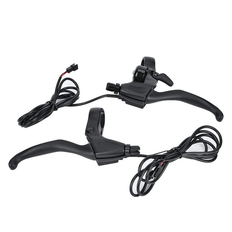 Brake Lever Lightweight Electric Bicycle Brake with Bell Aluminium Alloy