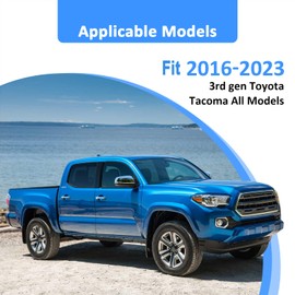 Wsays 4-Pin Trailer Wiring Harness connect trailer tail lights Compatible with Toyota Tacoma 2016-2023 All Models, brake signal lights and turn signals