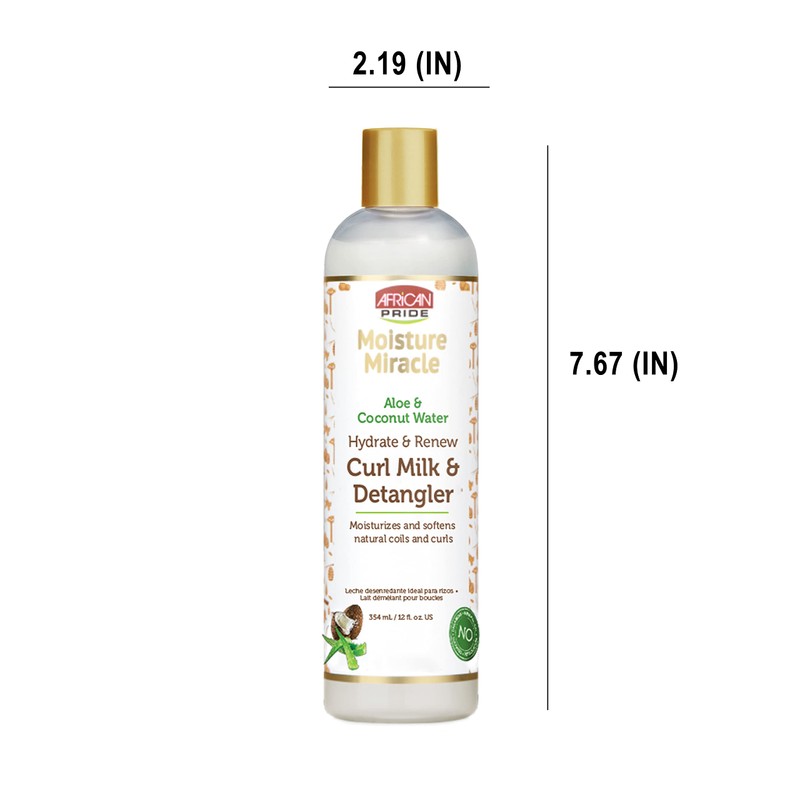 African Pride Moisture Miracle Hydrate & Renew Curl Milk &
