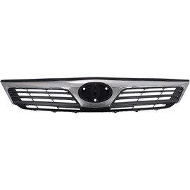 Garage-Pro Grille Assembly Compatible with 2012-2014 Toyota Camry Chrome Shell with Painted Black Insert