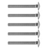 30Pcs M8x1.25 Screw Bolt A2 Stainless Steel Cup Square Coarse