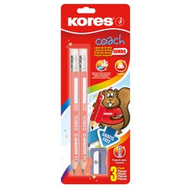 Lapiz Entrenador Jumbo Kores Coach Caja X12 Piezas