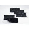 SIGEL BA121 Set of 5 Spare Microfiber Strips with Velcro