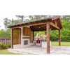 vikofan 8x8 Post Base (7.5x7.5in Actual) 4-Pack - Dacromet Coated