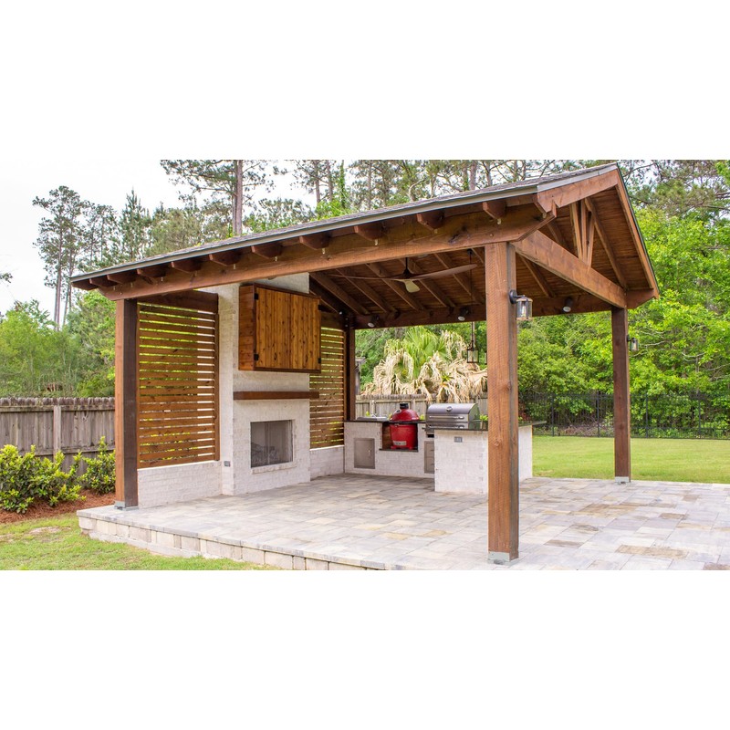 vikofan 8x8 Post Base (7.5x7.5in Actual) 4-Pack - Dacromet Coated
