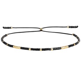 KELITCH Women Boho Adjustable MiyukiPearl Bracelet Friendship Charm Bracelet