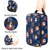 Kids Travel Toiletry Bag - Fire Baseball Waterproof Hanging Dopp