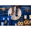 Many Mornings Unisex Owly Moly Mismatched Socks, Multi-colour.
