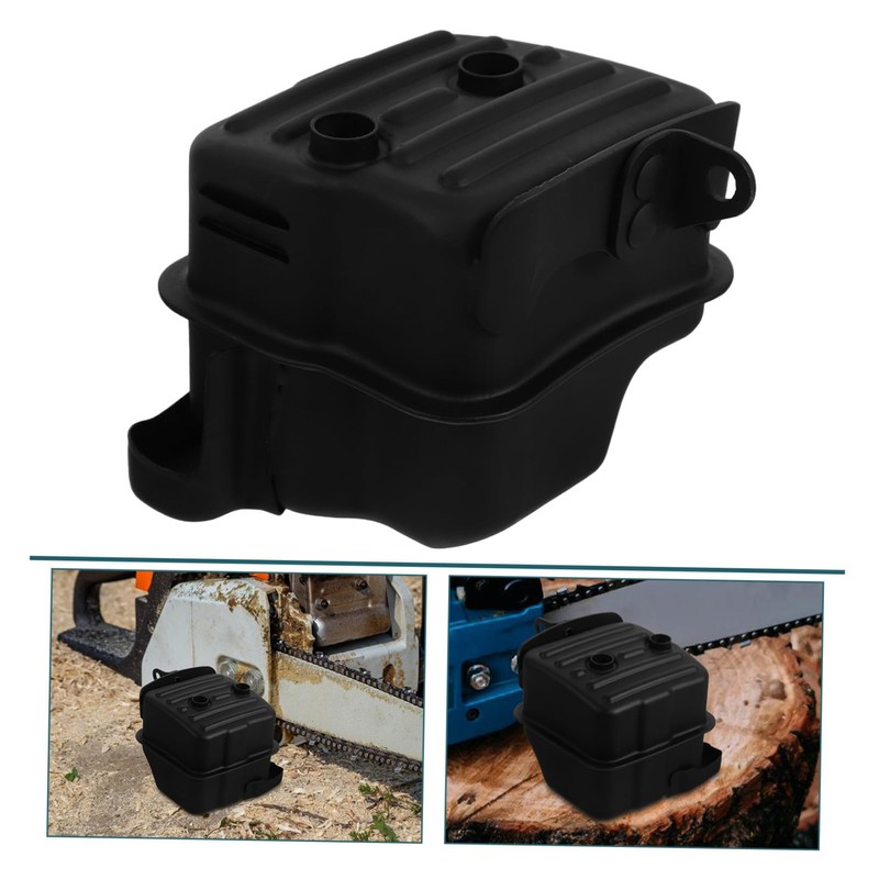 Kisangel Chainsaw Muffler for Ms361 High-Efficiency Noise Reduction Chainsaw Parts