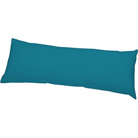 Ridas Bolster Pillowcases 100% Polycotton Blend product 4.6 Feet (54"), Teal
