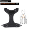 ICEFANG Tactical Dog Harness with 4X Metal Buckle,Dog MOLLE Vest