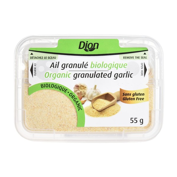 Organic granulated garlic