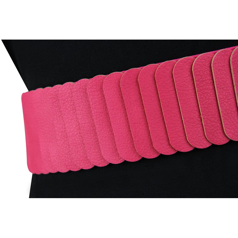 Vanessa & Melissa Ladies Elastic Waist Belt 6cm Wide Waist