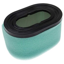 vhbw Replacement Filter Set (1 x Pre Filter, 1 x Air Filter) Compatible with Briggs & Stratton 12V802-0667-01 Motor for Lawnmower, Black, White