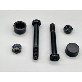 Guardian Medline Front Wheel Axle, 2 Pack, Parts for Guardian Basic 6" Steel Rollator Walker NEW