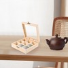 Luxshiny Tea Box Organizer Storage Box - Wooden Tea Bag