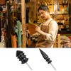 AUEAR, 2 Pack Leather Burnished Bits for Rotary Burnisher Tools
