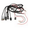 13ft LED Light Switch Wiring Harness 14AWG 1‑to‑2 with Relay