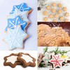 Star Cookie Cutter Set, 5-Piece Star Shape, Stainless Steel Cookie