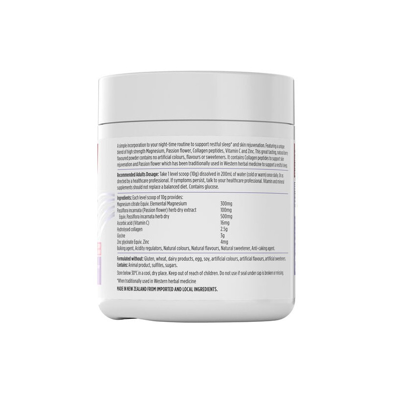 Nutra-Life Magnesium Sleep + Collagen Renew 250g