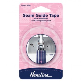 Hemline Seam Guide Tape: 10m x 2cm