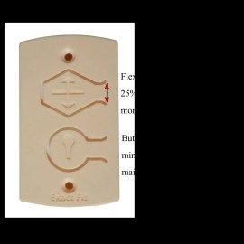 Wayne Dalton Cover Plate for Wayne Dalton Garage Door Wall Station 309961, 3976 Remote Opener
