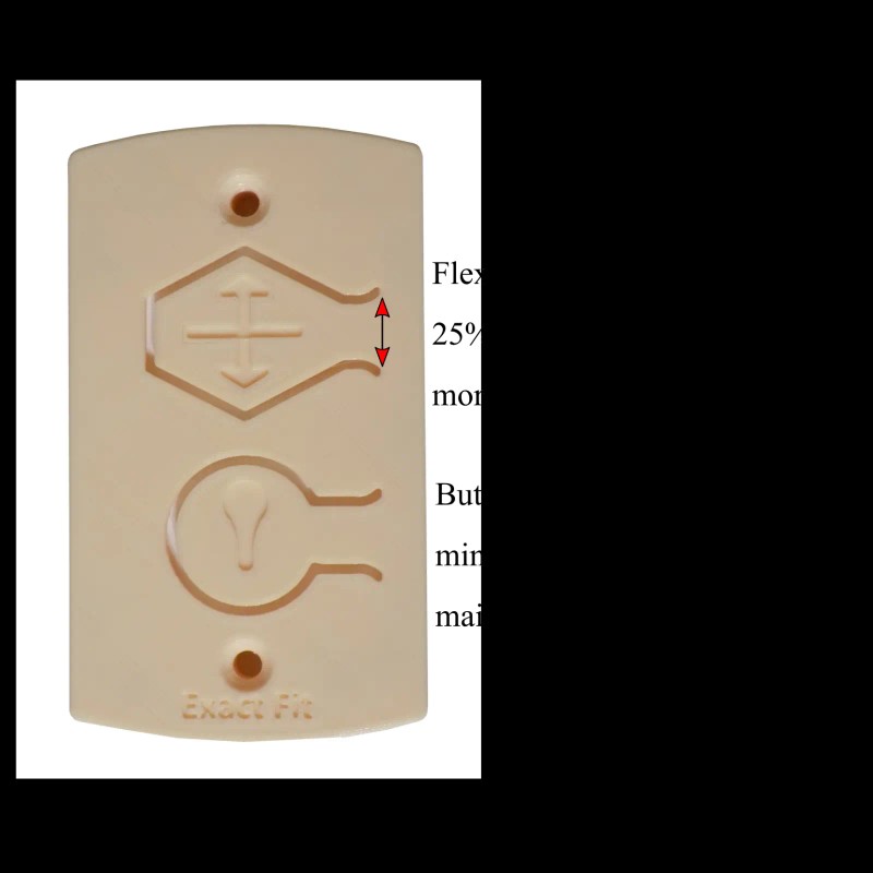 Wayne Dalton Cover Plate for Wayne Dalton Garage Door Wall
