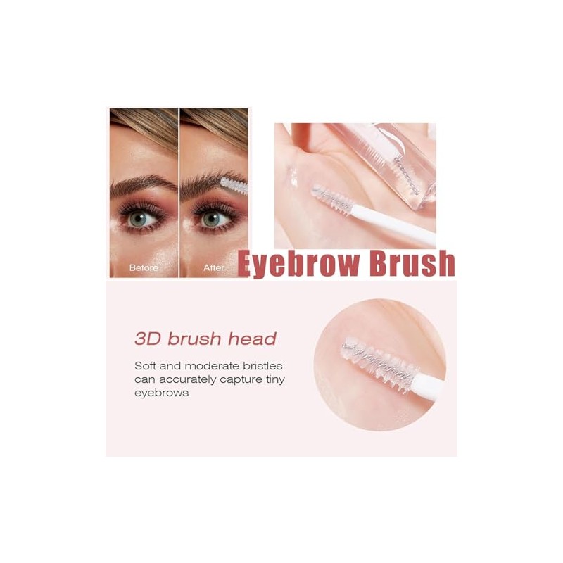 Gel Para Cejas, Fijador de Cejas De Secado Rápido Y