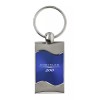 Chrysler 200 Spun Brushed Key Ring (Blue)