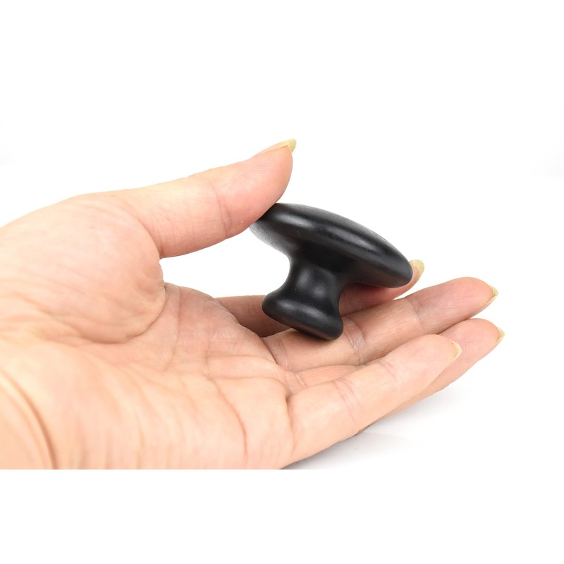 Windfulogo 2 Pcs Mushroom Shape Massage Stone Spa, Natural Sacred