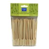 PME LSK183 Bamboo Paddle Skewers 12cm, Pack of 100, Brown