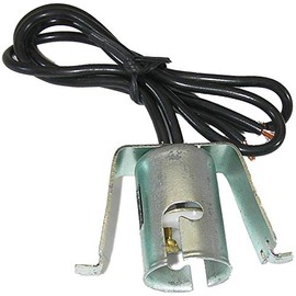 Federated 82049-3 Double Contact 2-Wire Universal Multi-Use Push-In Lamp Socket