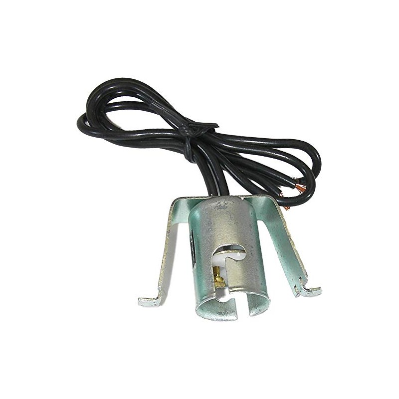 Federated 82049-3 Double Contact 2-Wire Universal Multi-Use Push-In Lamp Socket