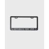 BLVD October's Very Own OVO License Plate Frame - Black